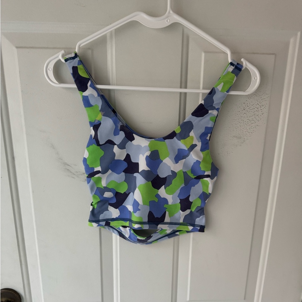 Offline by Aerie women’s camouflage low impact sports bra top
